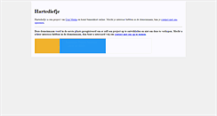 Desktop Screenshot of hartediefje.be